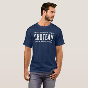 CHOTEAU MONTANA Stars & Streifen T-Shirt