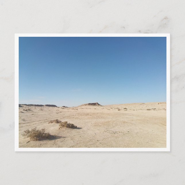 Chott el Gharsa (Tunesien) Postkarte (Vorderseite)