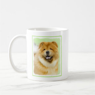 Chow Chow Cainting - Niedliche Original Hunde Art Kaffeetasse