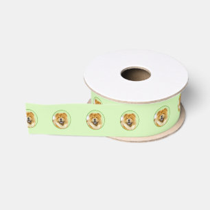 Chow Chow Cainting - Niedliche Original Hunde Art Ripsband