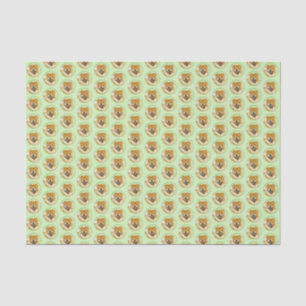 Chow Chow Cainting - Niedliche Original Hunde Art Seidenpapier