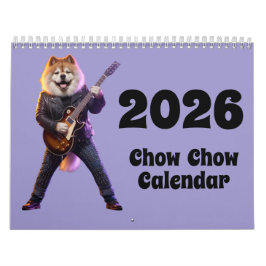 Chow Chow Calendar Kalender