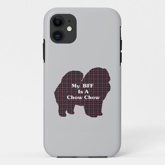 Chow Chow Chow-BESTE FREUNDIN Case-Mate iPhone Hülle (Rückseite)