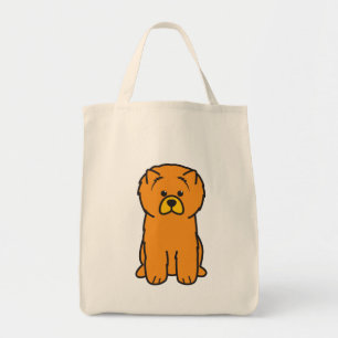 Chow-Chow Chow-Chow HundeCartoon Tragetasche