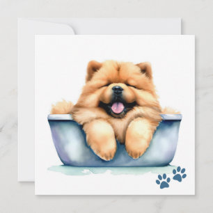 Chow Chow Chow Hundekarte