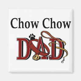 Chow Chow Chow VATER Geschenke Magnet
