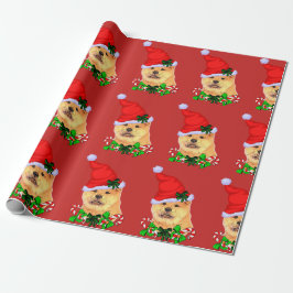 Chow Chow Chow WeihnachtsWeihnachtsWeihnachtsfeier Geschenkpapier