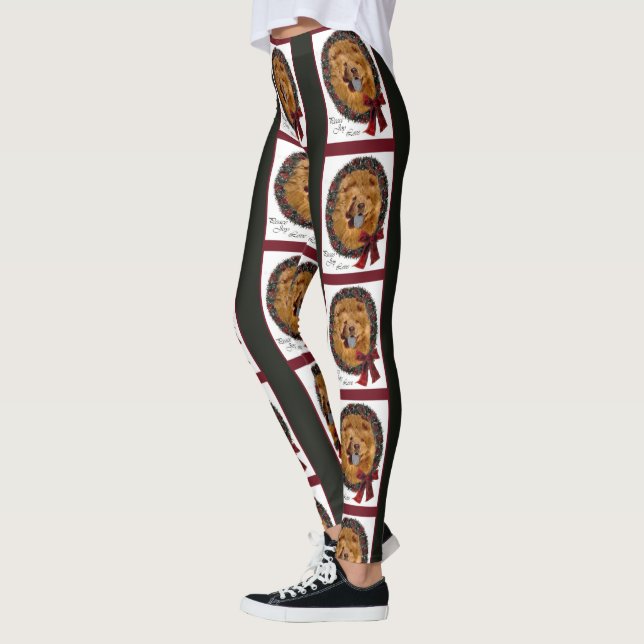 Chow Chow Chow WeihnachtsWeihnachtsWeihnachtsfeier Leggings (Links)