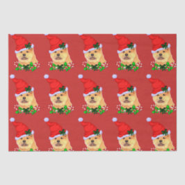 Chow Chow Chow WeihnachtsWeihnachtsWeihnachtsfeier Seidenpapier