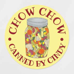 Chow Chow Chowchow Relish PA Dutch Food Etiketten