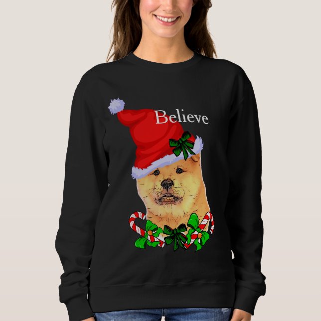Chow Chow Christmas Merry Sweatshirt (Vorderseite)