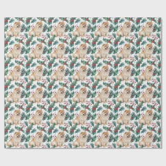 Chow Chow Christmas Wrapping Paper Geschenkpapier