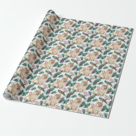 Chow Chow Christmas Wrapping Paper Geschenkpapier