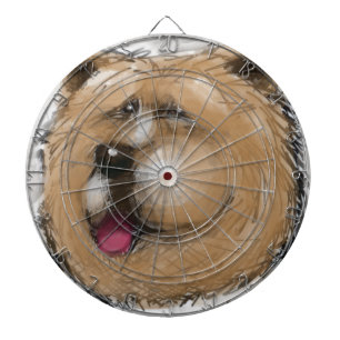 Chow Chow Dartscheibe
