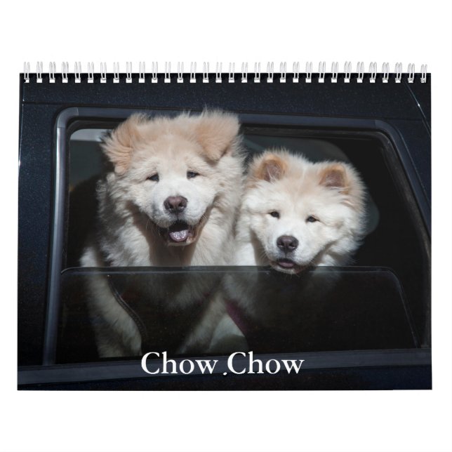 Chow Chow Dog Calendar Kalender (Titelbild)