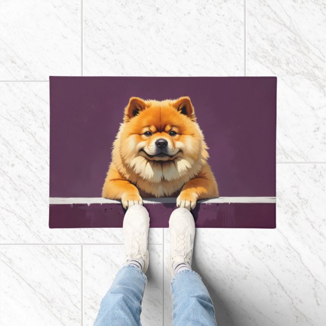 Chow Chow Dog Doormat Art Fußmatte (Indoor)