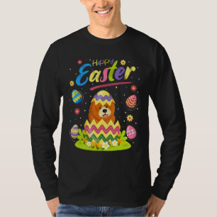 Chow Chow Dog Ostereier Wie glücklich Ostern T-Shirt
