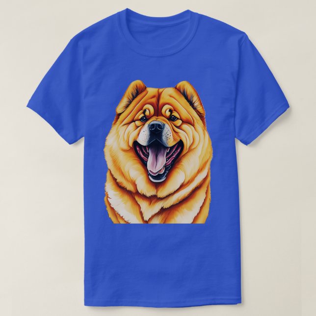 Chow Chow Dog T-Shirt (Design vorne)