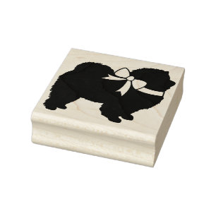 Chow Chow Doppy Welpe Gummistempel