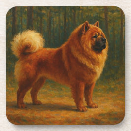 Chow Chow Getränkeuntersetzer