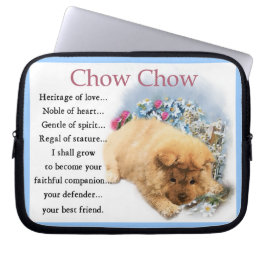 Chow Chow Heritage of Liebe Laptopschutzhülle