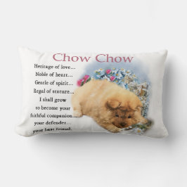 Chow Chow Heritage von Liebe Welpe Lendenkissen