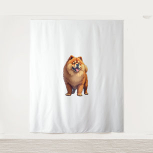 Chow Chow Hund Chinesische Hunde Rasse für eine Ch Wandteppich