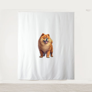 Chow Chow Hund Chinesische Hunde Rasse für eine Ch Wandteppich