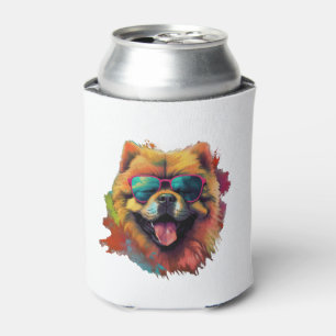 Chow-Chow-Hund Chinesische Hunderasse für einen Ch Dosenkühler