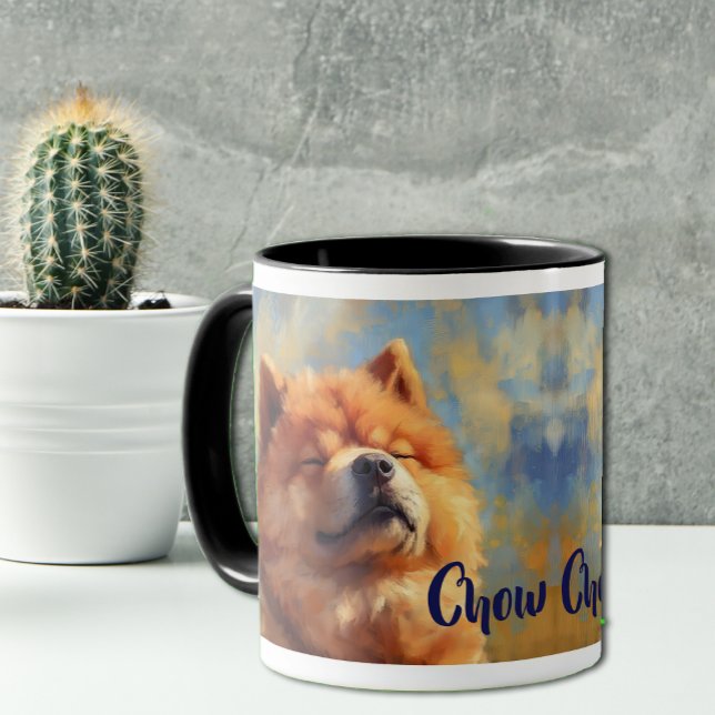Chow Chow Hund impressionistisch Paint Tasse (Von Creator hochgeladen)