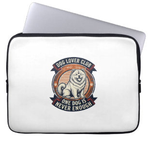 Chow Chow Hundeshirt Ein Hund ist niemals genug Re Laptopschutzhülle