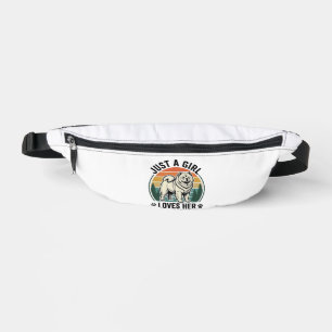 Chow Chow Hundeshirt Vintage Mädchen Hunde Liebhab Bauchtasche