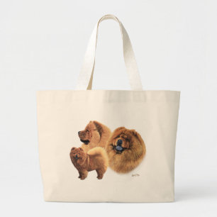 Chow-Chow Jumbo Stoffbeutel