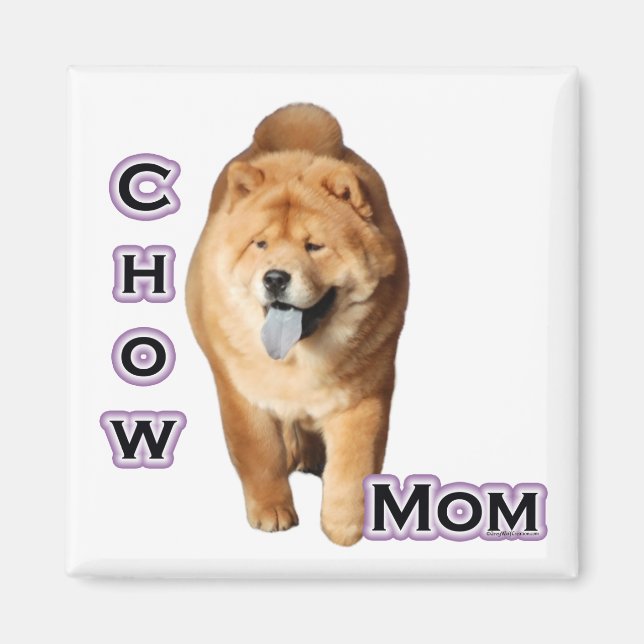 Chow Chow Mama 4 - Magnet (Vorne)