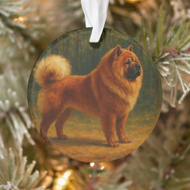 Chow Chow Ornament (Baum)