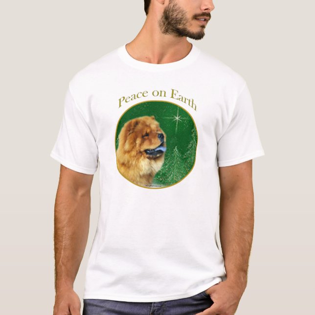 Chow Chow Peace T-Shirt (Vorderseite)