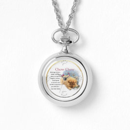 Chow Chow Puppy Art Geschenke Armbanduhr