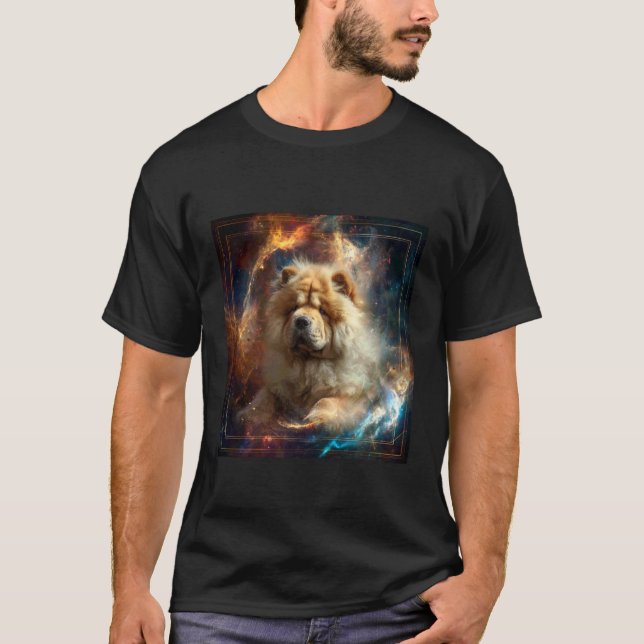 Chow Chow Raum T-Shirt (Vorderseite)
