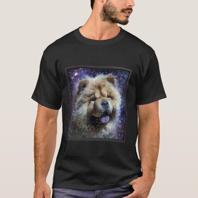 Chow Chow Raum T-Shirt (Vorderseite)