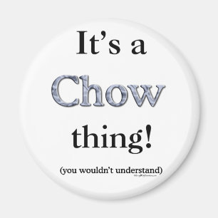 Chow Chow-Sache Magnet