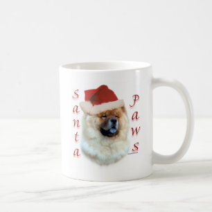 Chow Chow Santa Paws Tasse