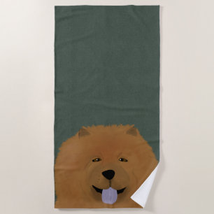 Chow Chow Strandtuch