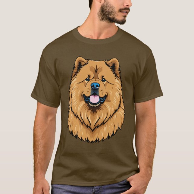 Chow Chow T-Shirt (Vorderseite)