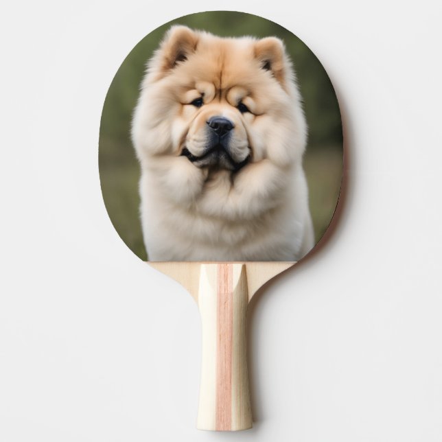 Chow Chow Tischtennis Schläger (Vorderseite)