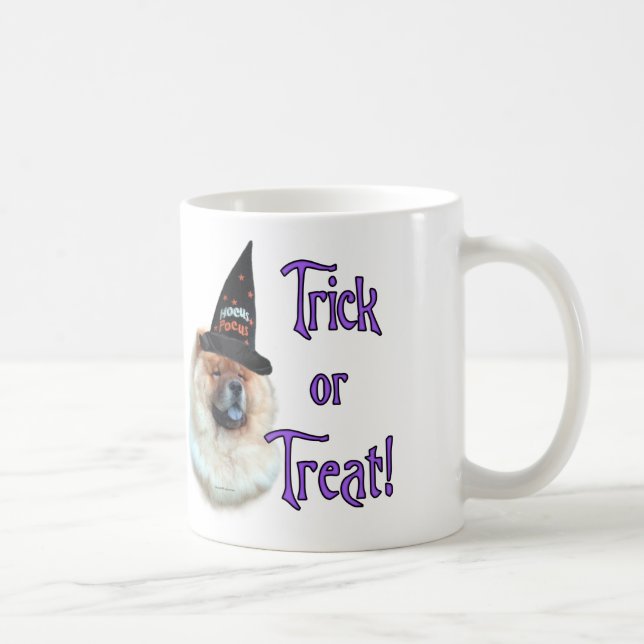 Chow Chow Trick Kaffeetasse (Rechts)