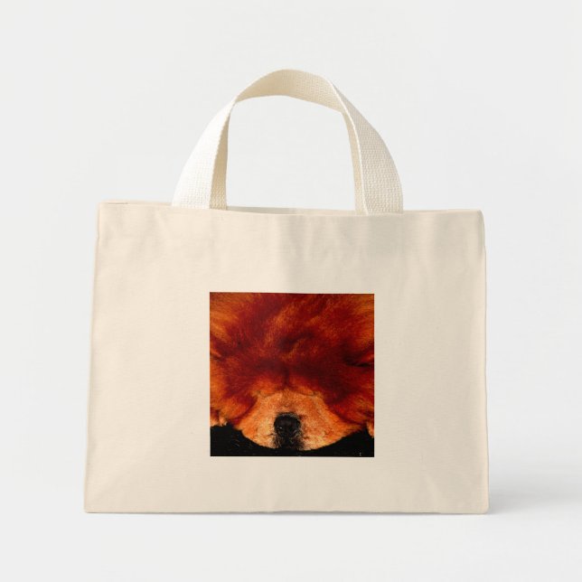 Chow Chow ttcna Mini Stoffbeutel (Vorne)