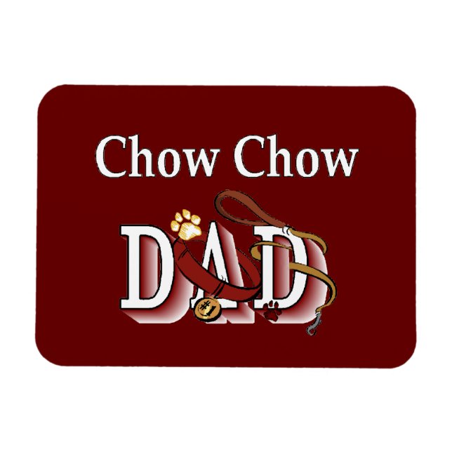 Chow Chow-VATER Magnet (Horizontal)