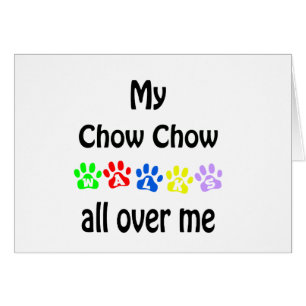 Chow Chow Walking Design