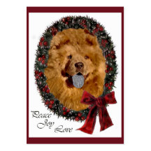 Chow Chow Weihnachtsgeschenke