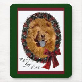 Chow Chow Weihnachtsgeschenke Mousepad
